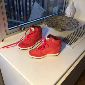 Nike Wedge High Top Sneakers